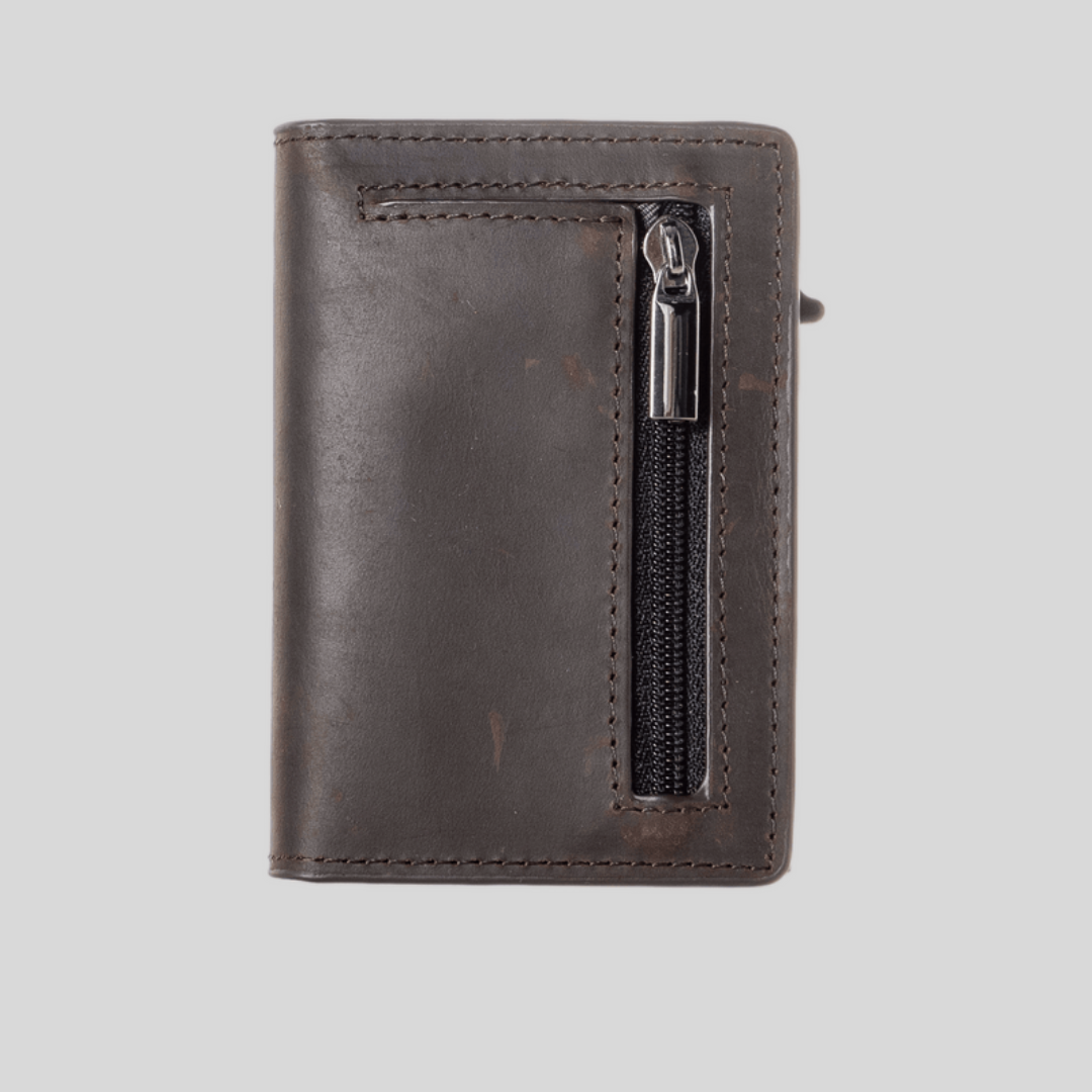 Stellan Wallet Brown™ Carteira de Couro